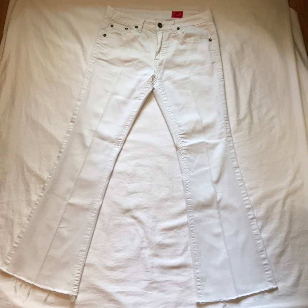 White jeans